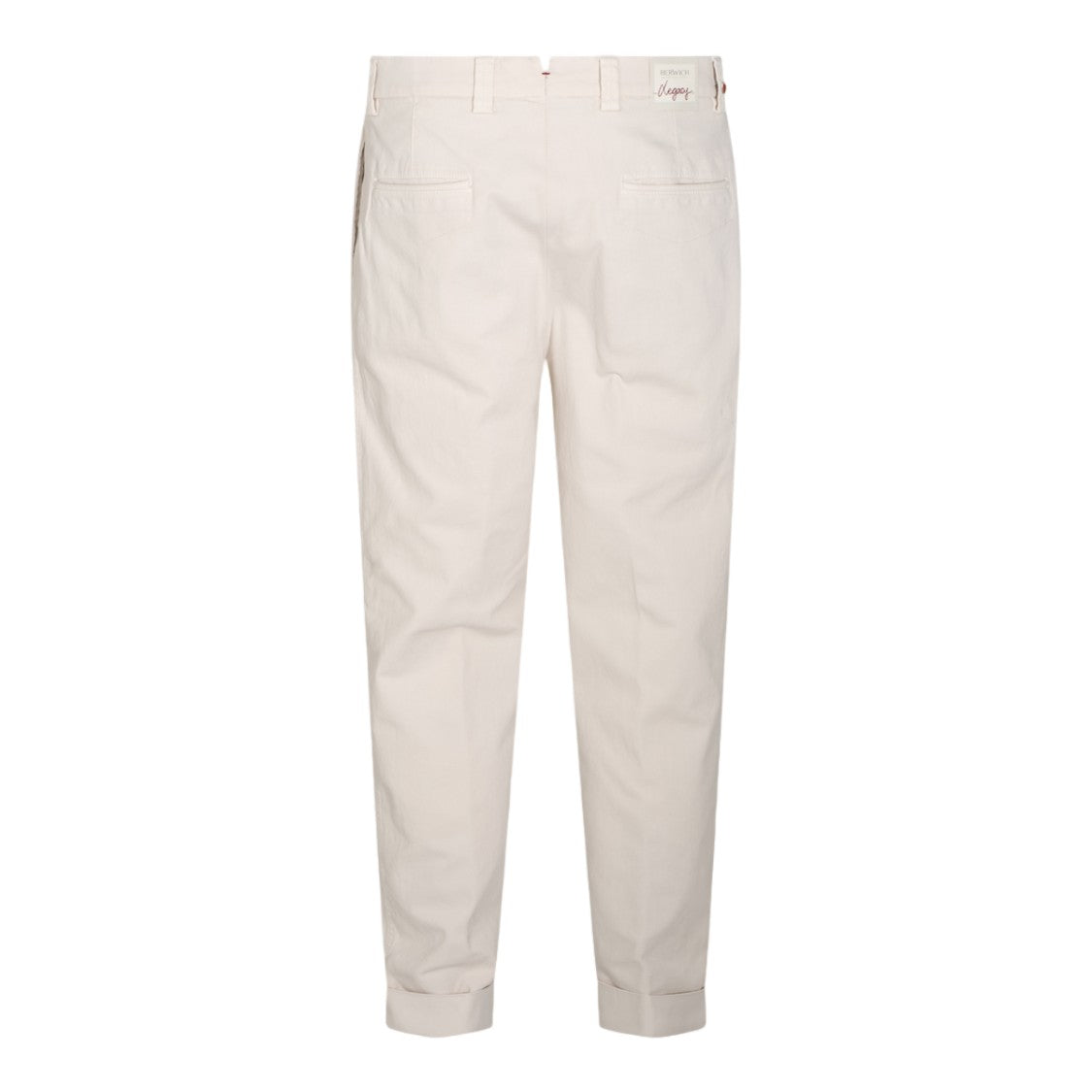 Berwich Pleated Cuffed Tailored Straight-Leg Pants