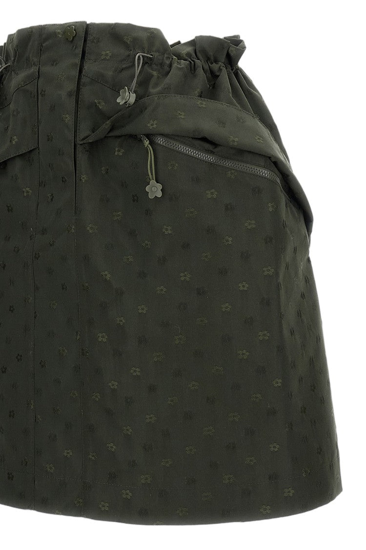 Cecilie Bahnsen Olive Delina Iris Jacquard Skirt