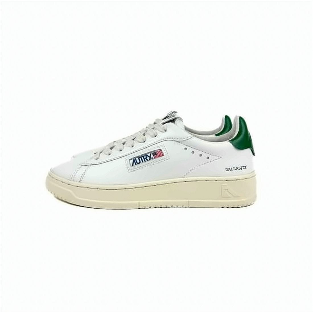 Autry Low-Top Sneakers With Smooth White Leather And Contrast Details