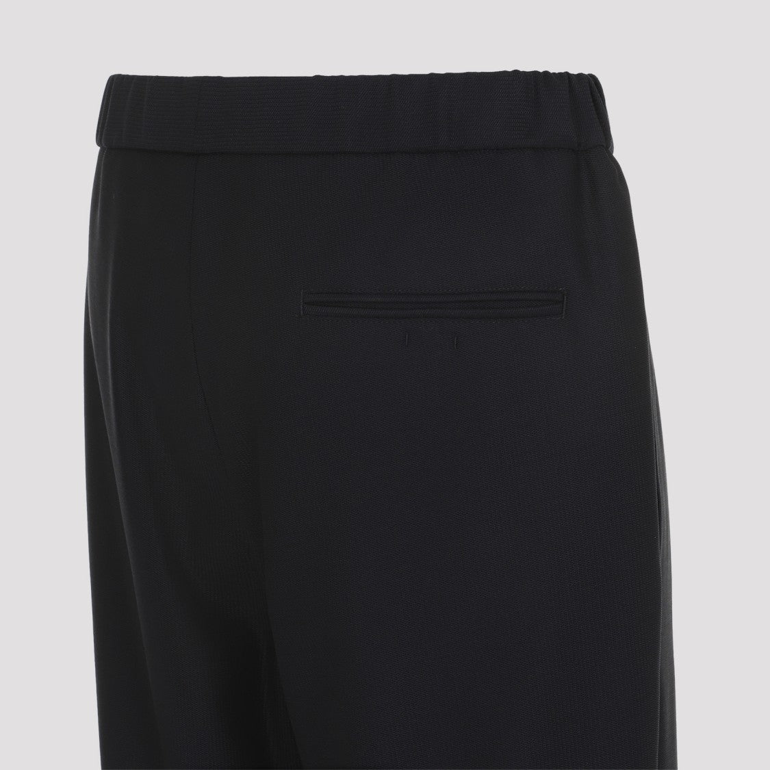 Giorgio Armani Blue Virgin Wool Trousers