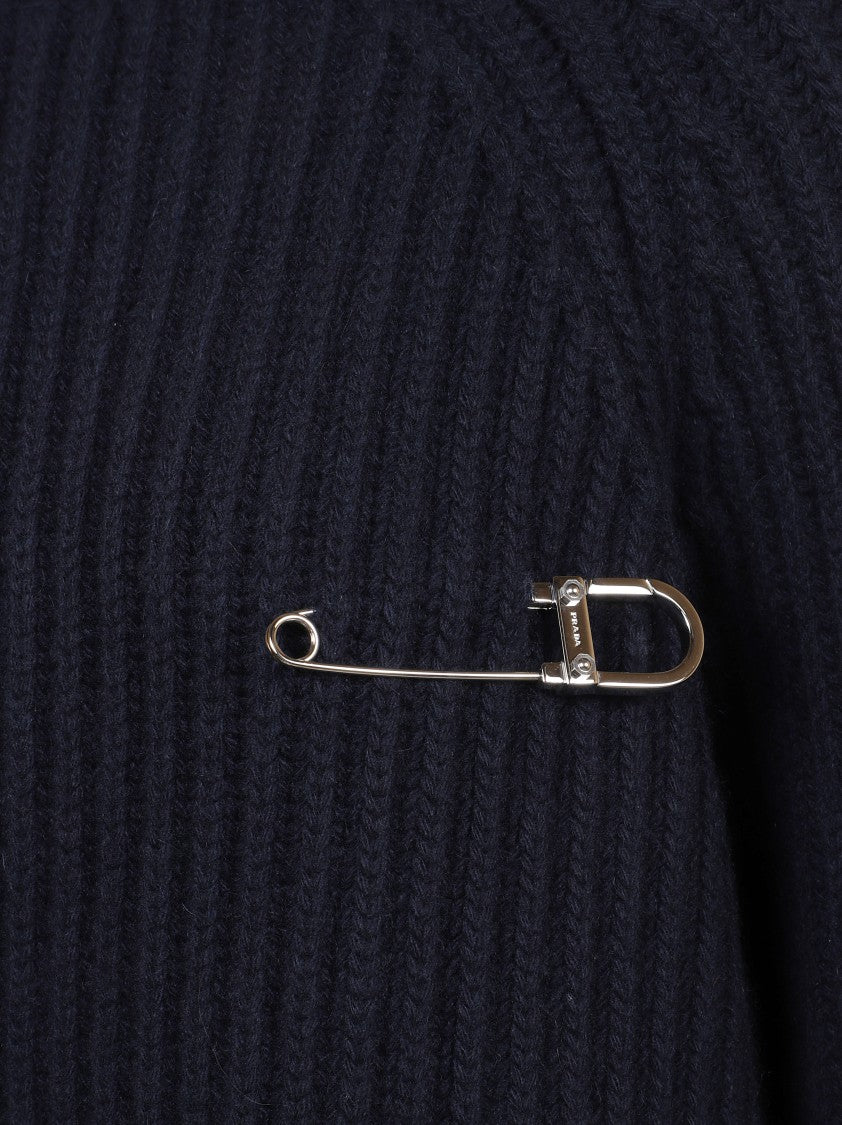 Prada Ribbed Knit Sweater