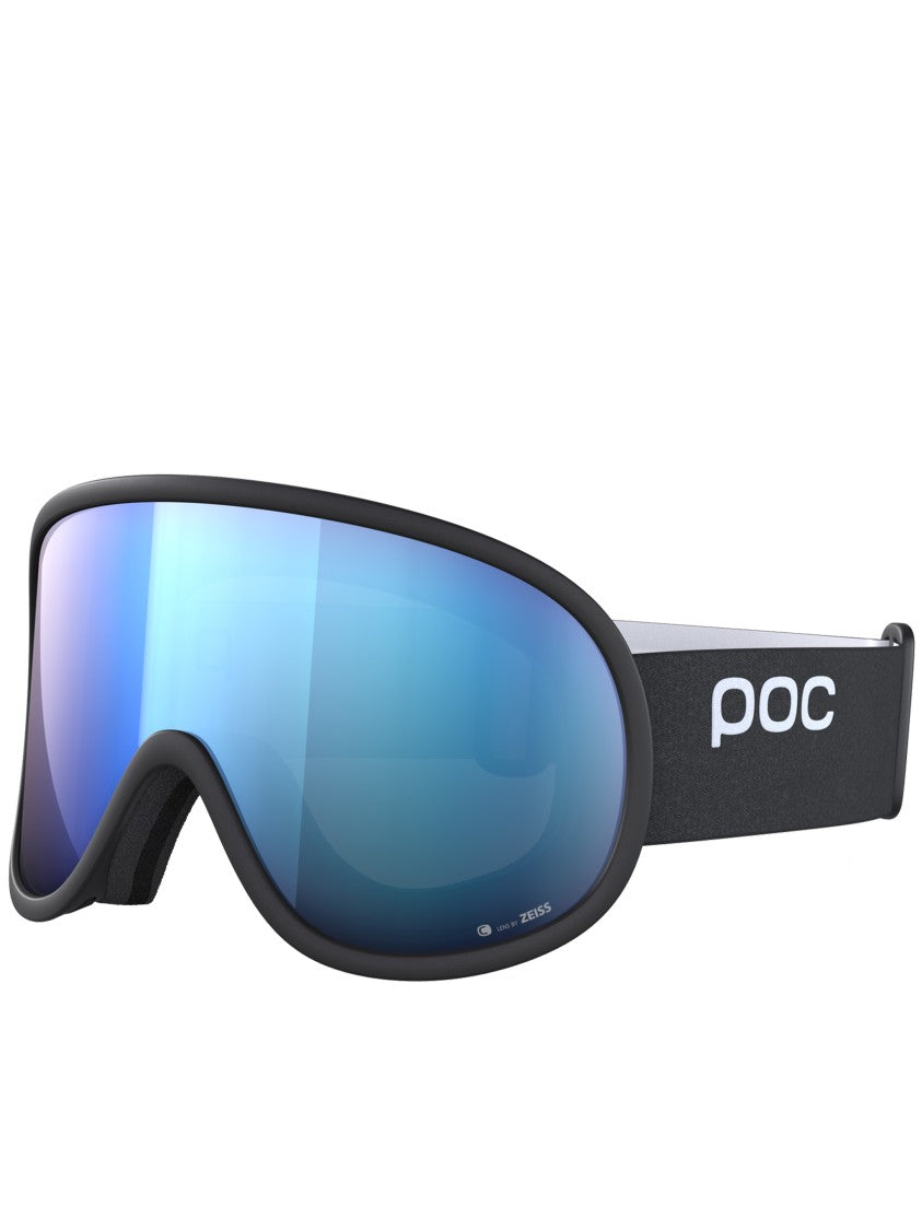 Poc Black Retina Wraparound Blue-Tinted Ski Goggle