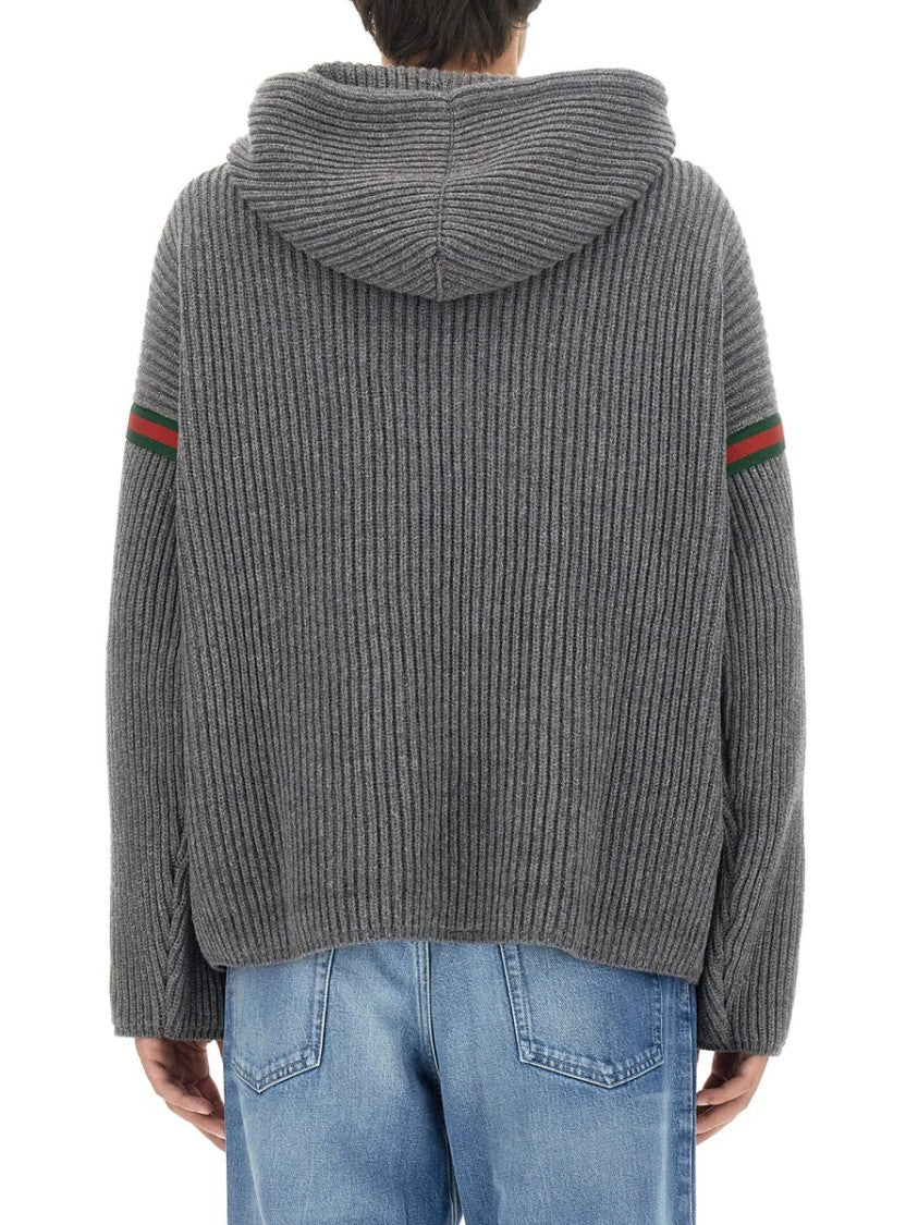Gucci Soft Blend Cashmere And Wool Oversized Sweater