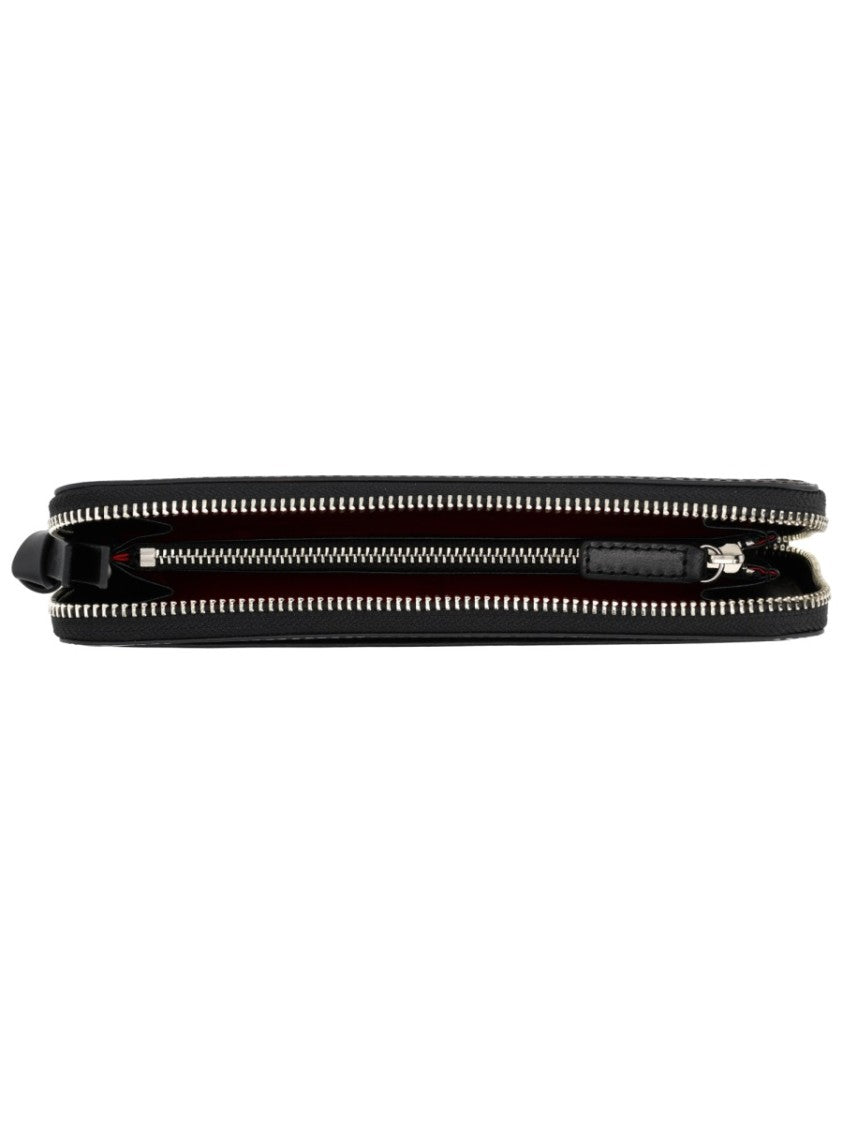 Vivienne Westwood Zip-Around Leather Emblem Wallet