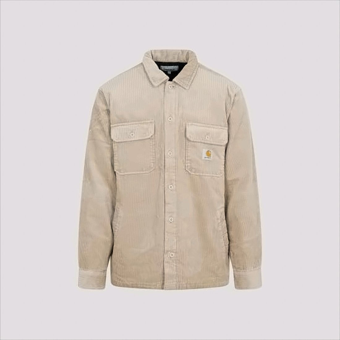 Carhartt Wip Corduroy Button-Up Shirt With Classic Collar