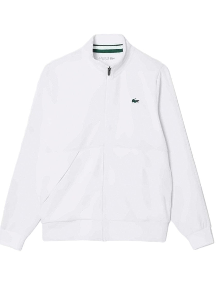 Lacoste Full-Zip Lightweight Training Jacket With Ribbed Details
