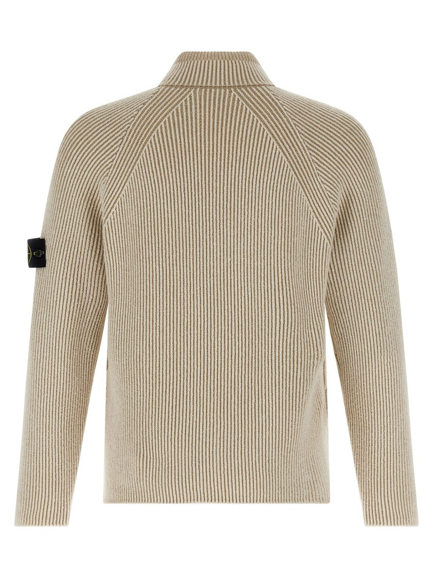Stone Island Ribbed Cardigan