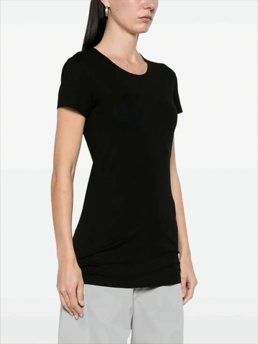 Lemaire Fitted Short-Sleeve Cotton T-Shirt With Round Neckline