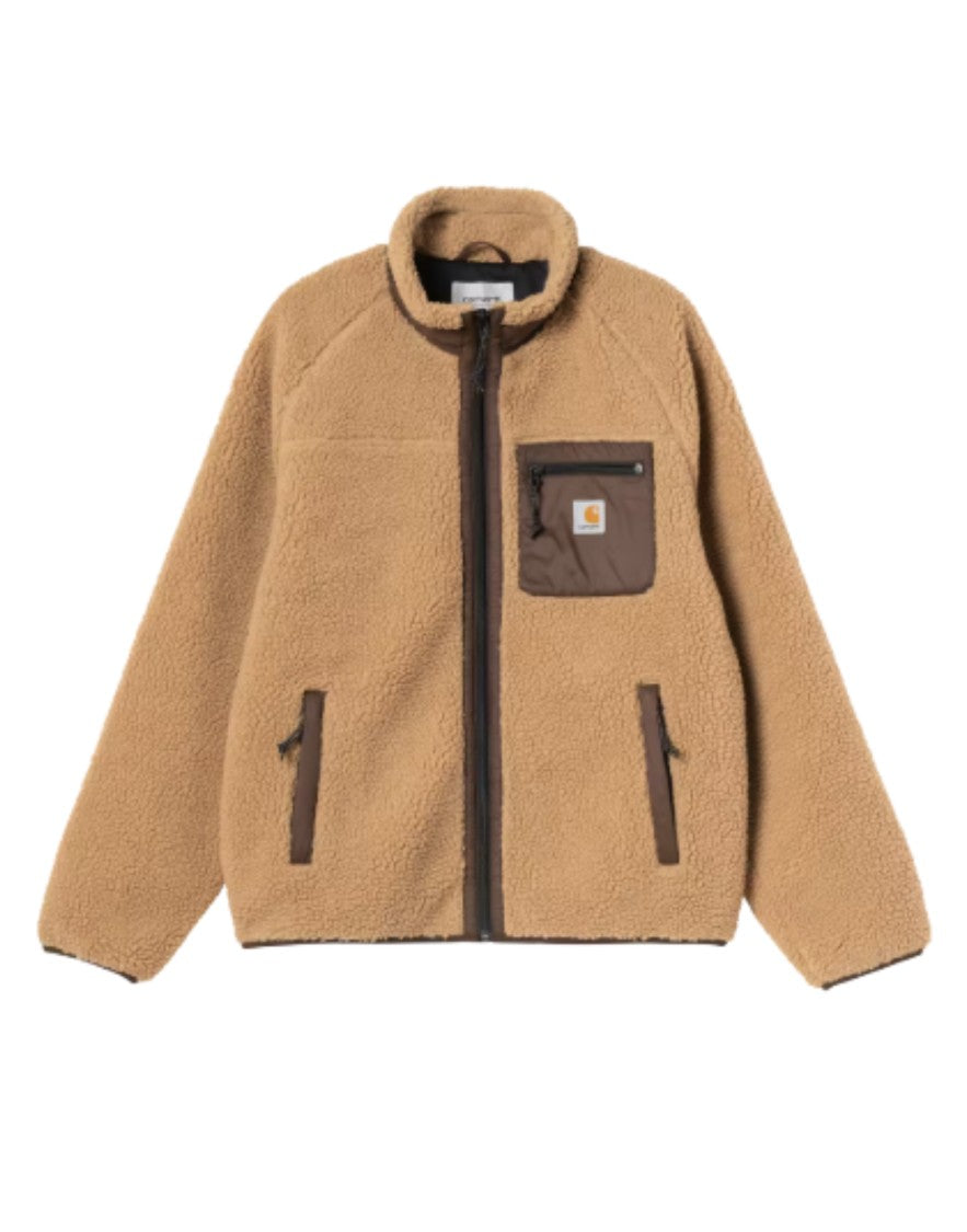 Carhartt Wip Dusty H Tobacco Prentis Polyester Fleece Jacket