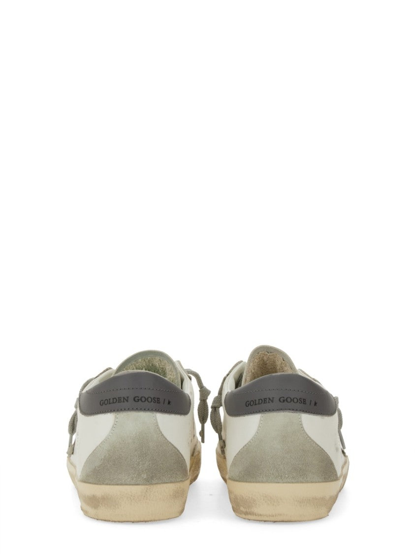 Golden Goose Super Star Vintage-Inspired Cow Leather Sneakers