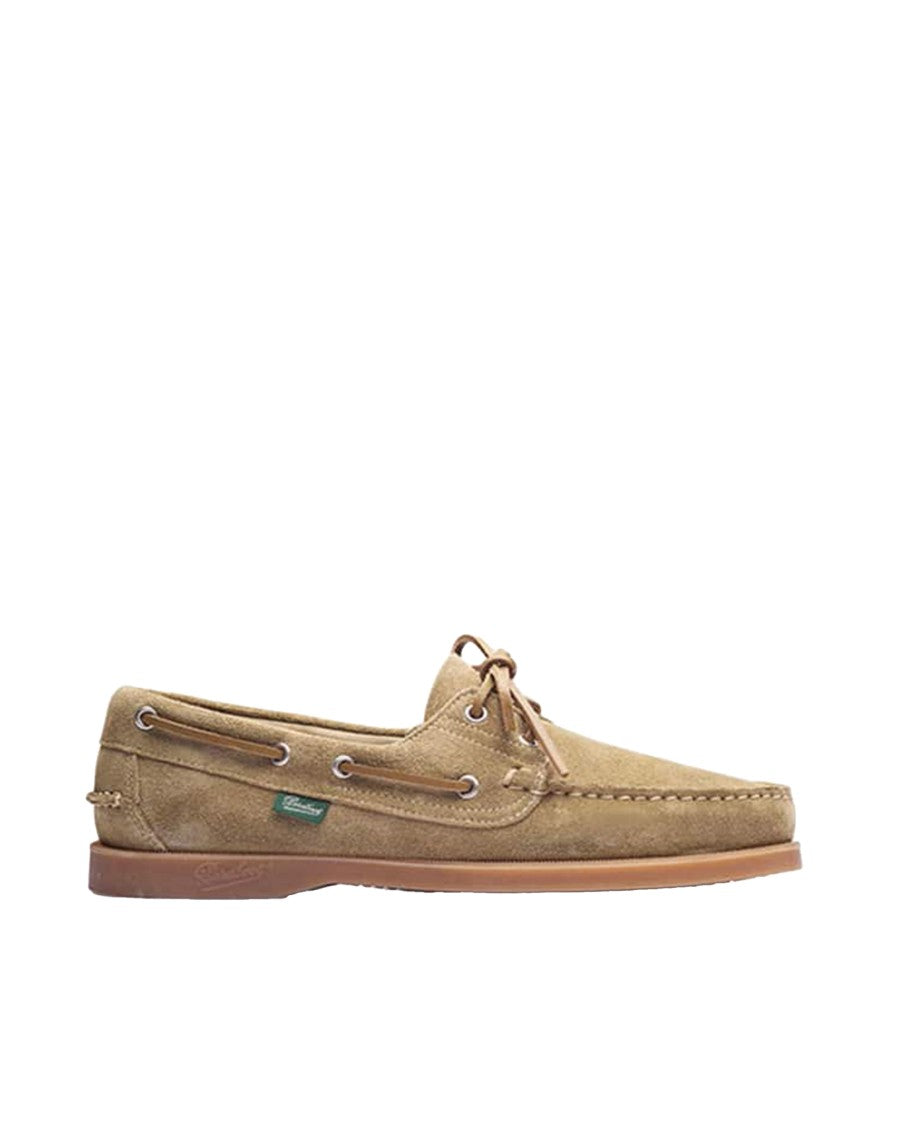 Paraboot Barth Shoes In Marine Velour In Sand