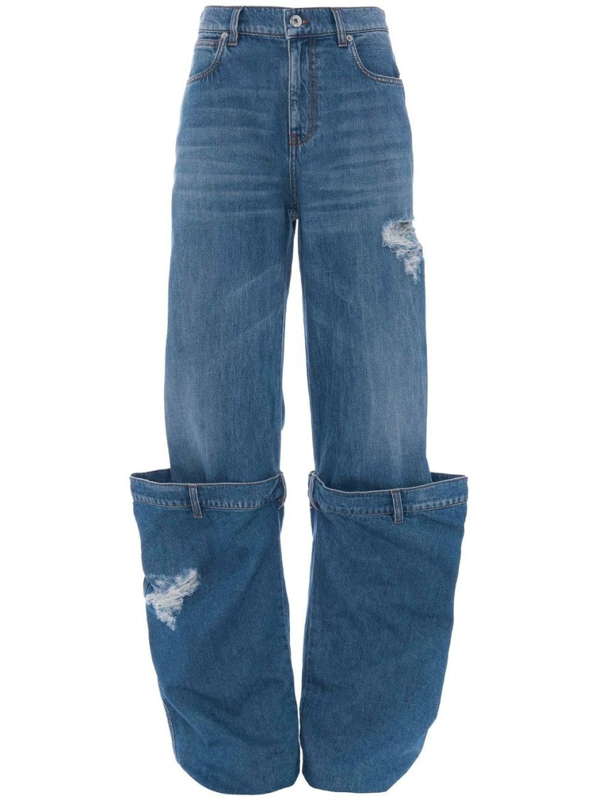 J. W. Anderson Distressed Bucket Jeans