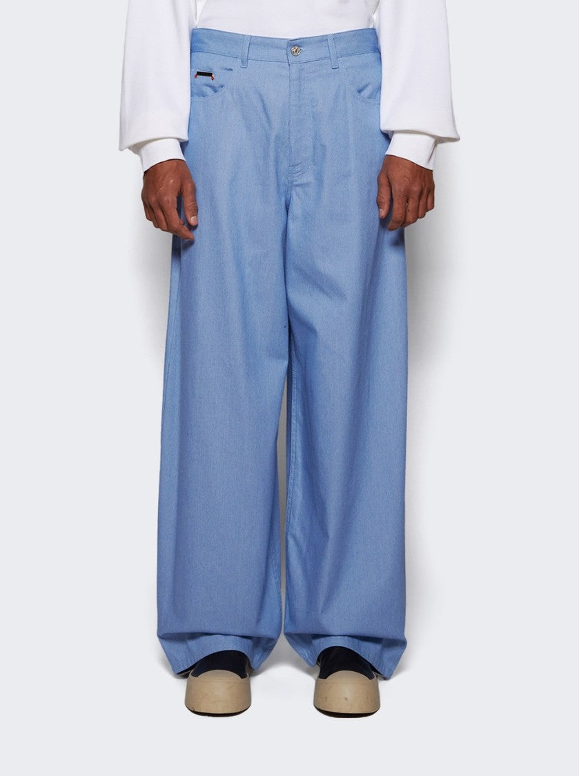 Marni Trousers Iris Blue