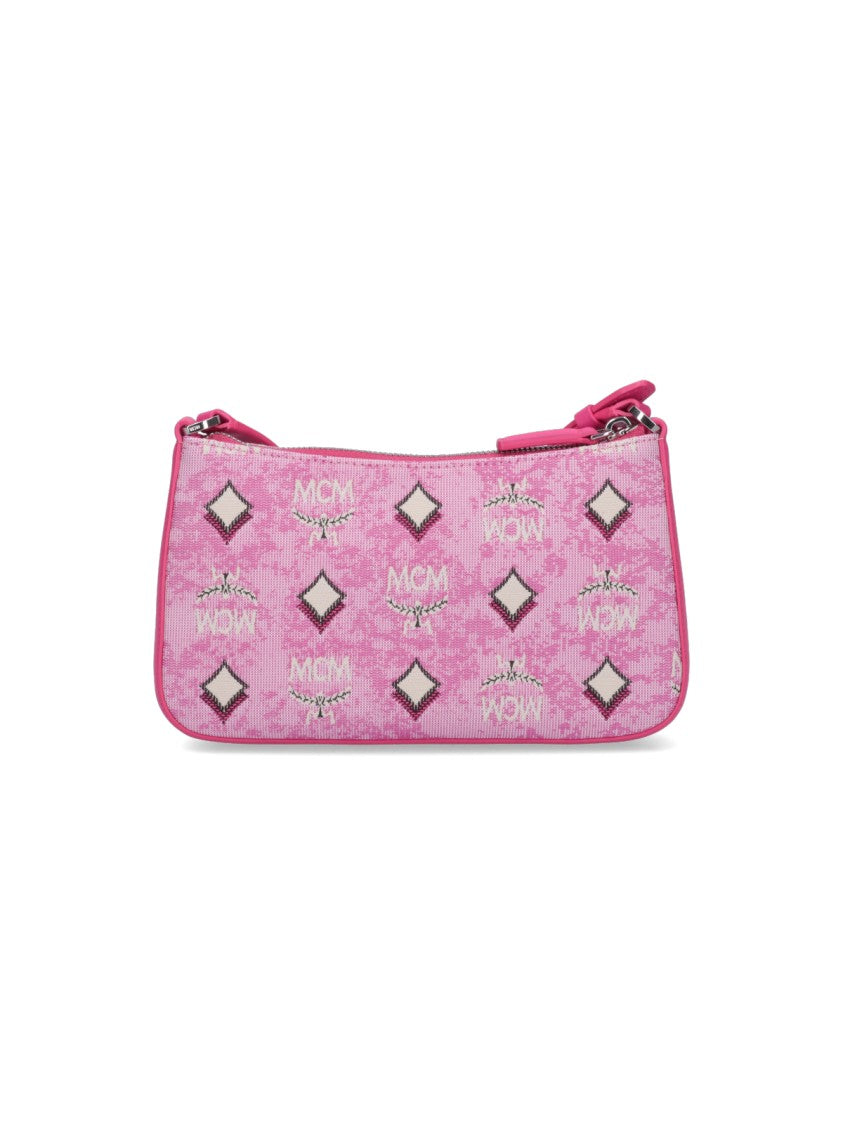 Mcm 'Aren' Mini Crossbody Bag – Pink
