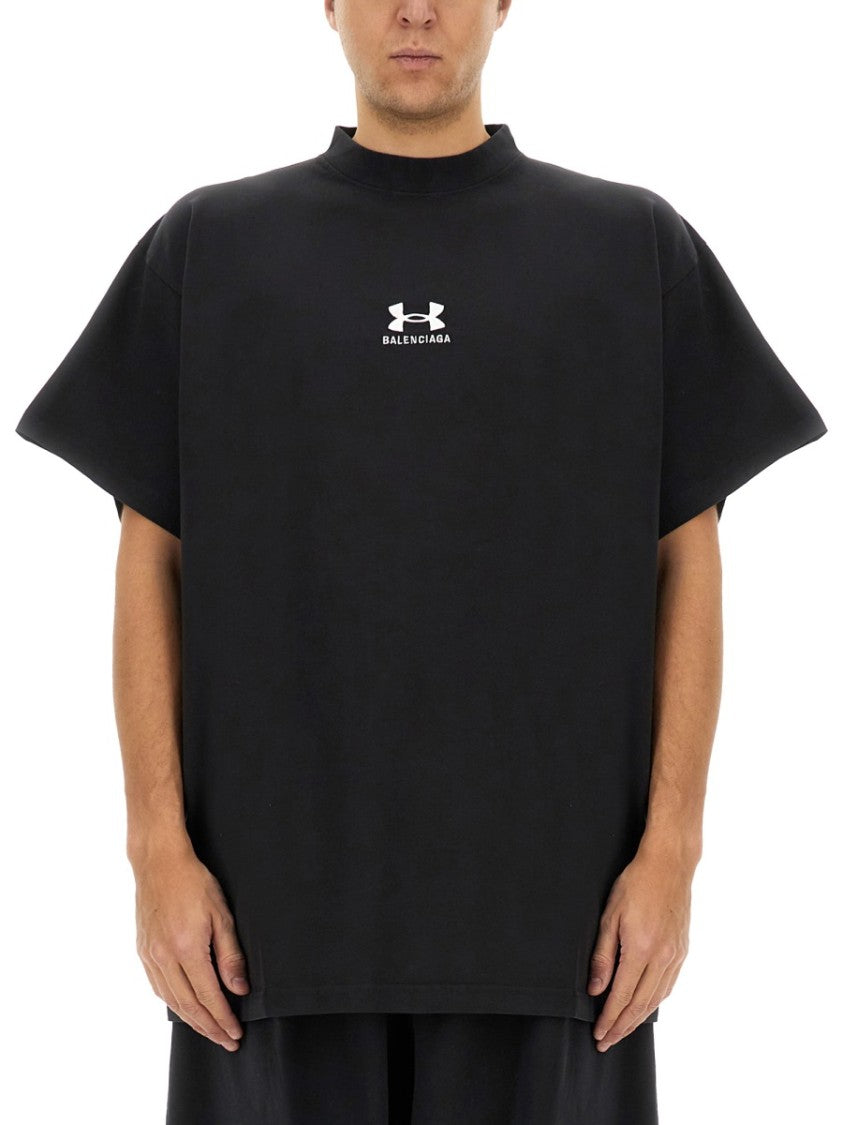 Balenciaga Relaxed-Fit Cotton Oversize T-Shirt