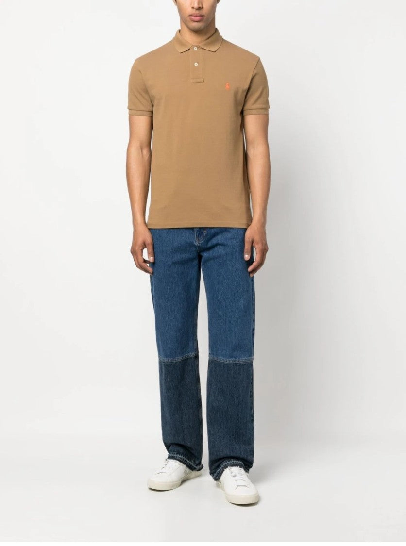 Polo Ralph Lauren Short Sleeve Polo With Ribbed Collar