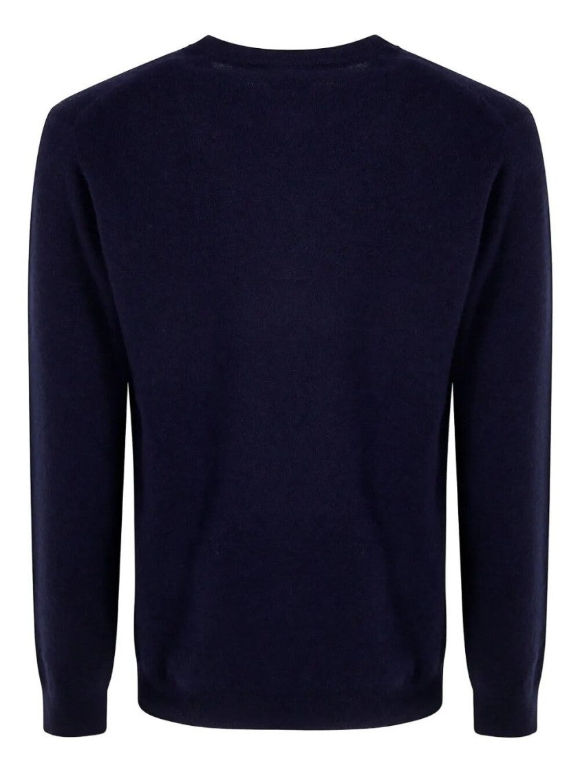 Mc2 Saint Barth Deep Navy Crew Neck Sweater