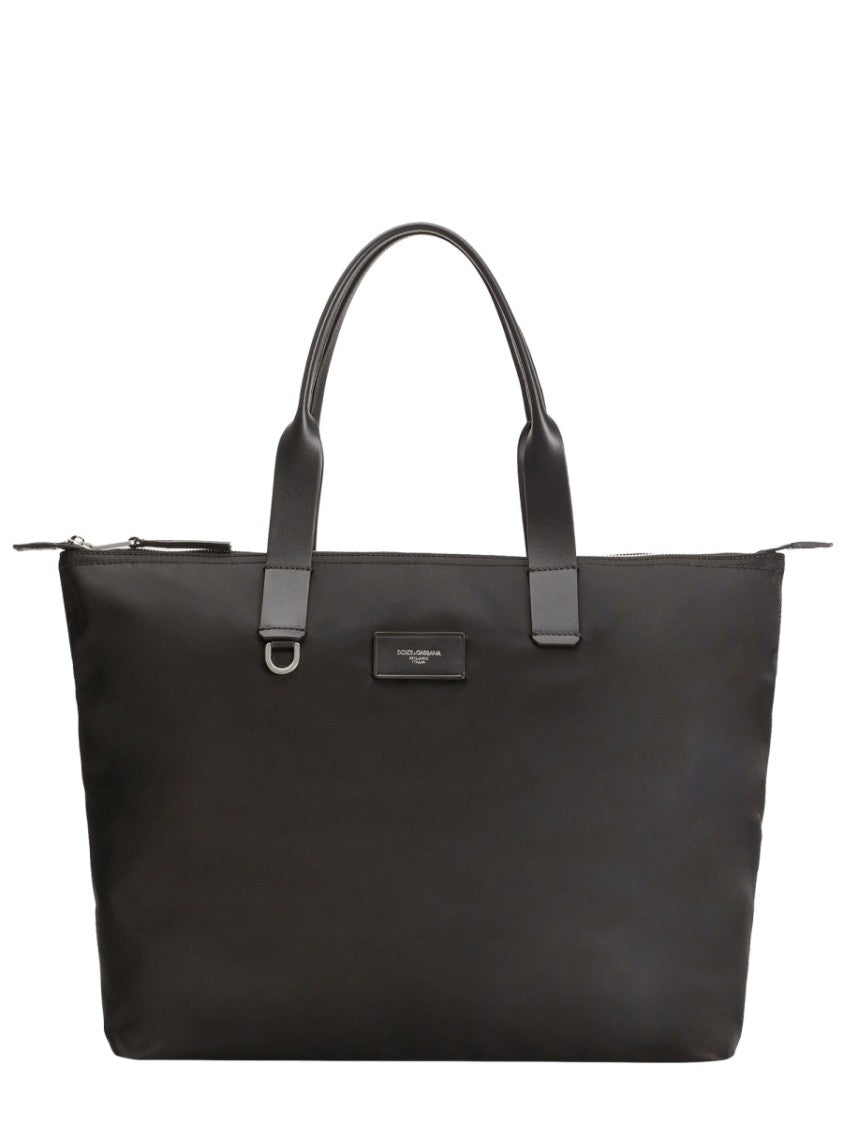 Dolce & Gabbana Adamo Large Structured Tote Bag