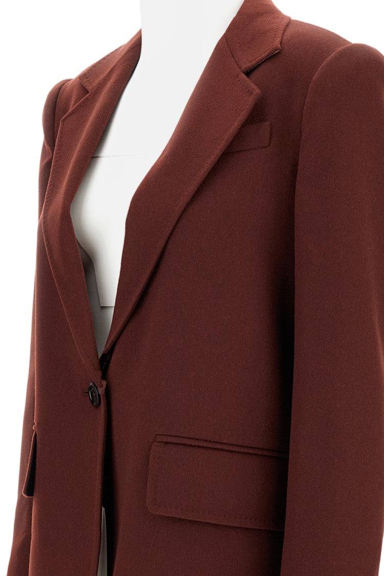 Max Mara Camelwool Single-Breasted Jacket