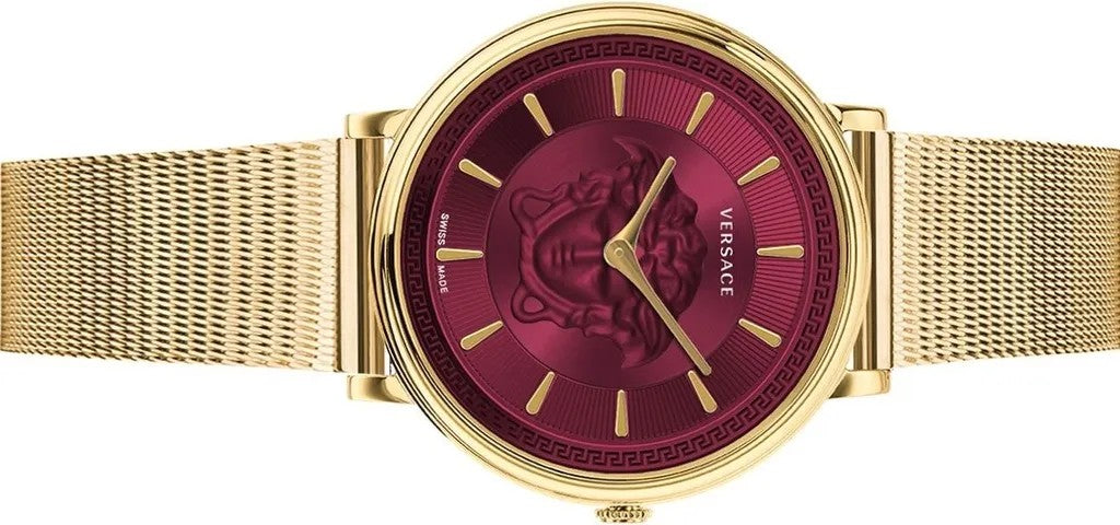 Versace Medusa-Engraved 38Mm Stainless Steel Versace Watch