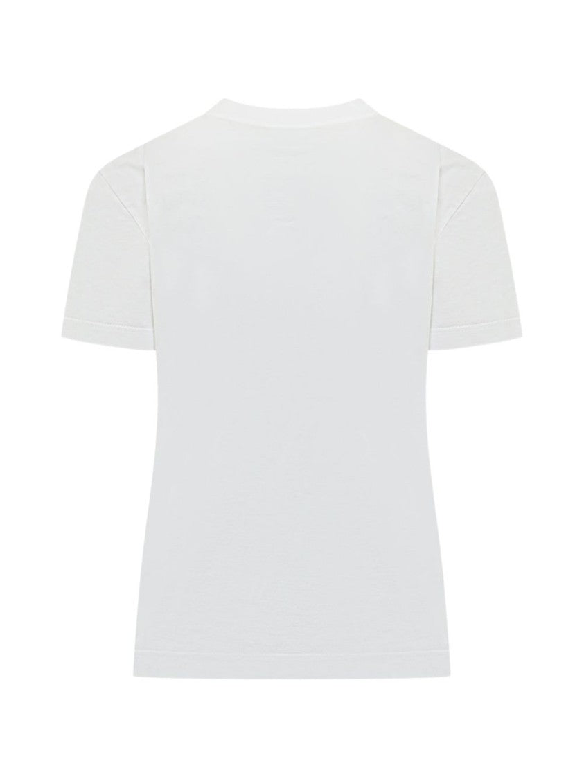 Dolce & Gabbana Short-Sleeve White T-Shirt