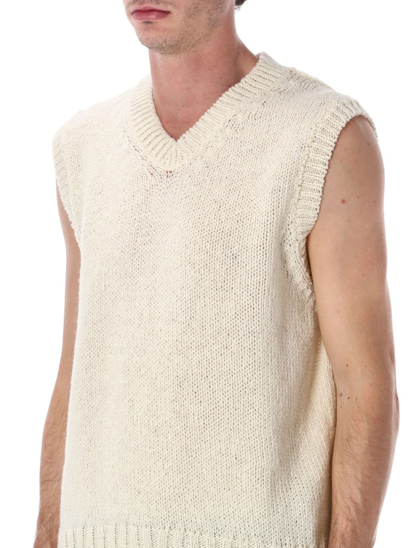 Howlin Sleek Sleeveless Howlin Vest With Front Zipper Closure