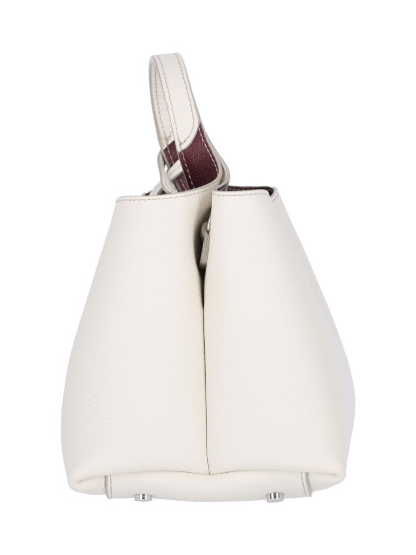 Tod's Micro Logo Bag – White