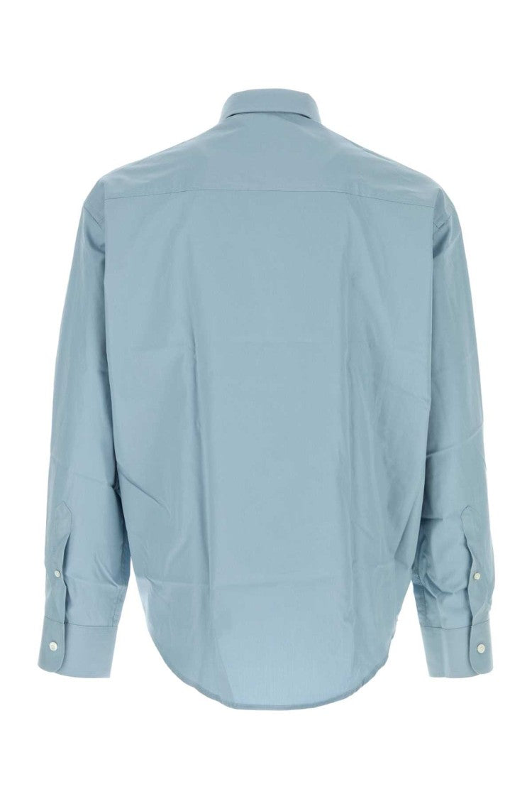 Ami Light Blue Poplin Shirt