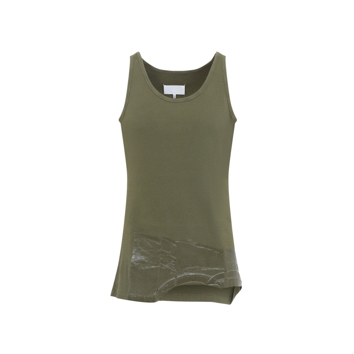 Maison Margiela Sleeveless Cotton Tank Top