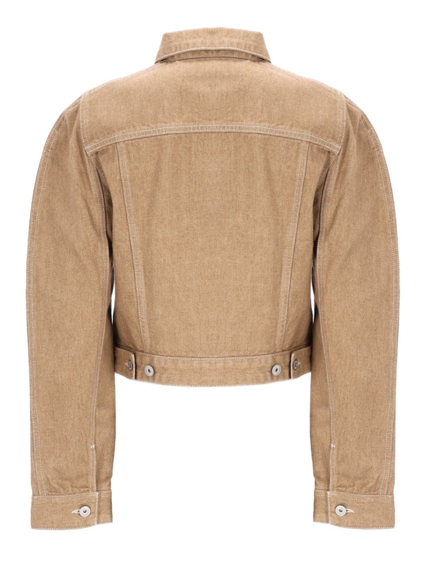 Jacquemus Ovalo Cotton Cargo Cropped Jacket
