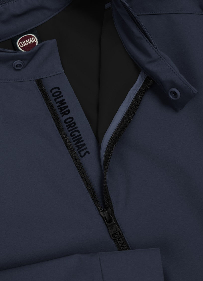 Colmar Originals Minimalist Blue High Collar Jacket