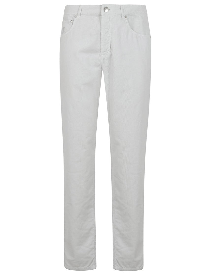 Brunello Cucinelli Straight-Leg Corduroy Jeans With Five-Pocket Design