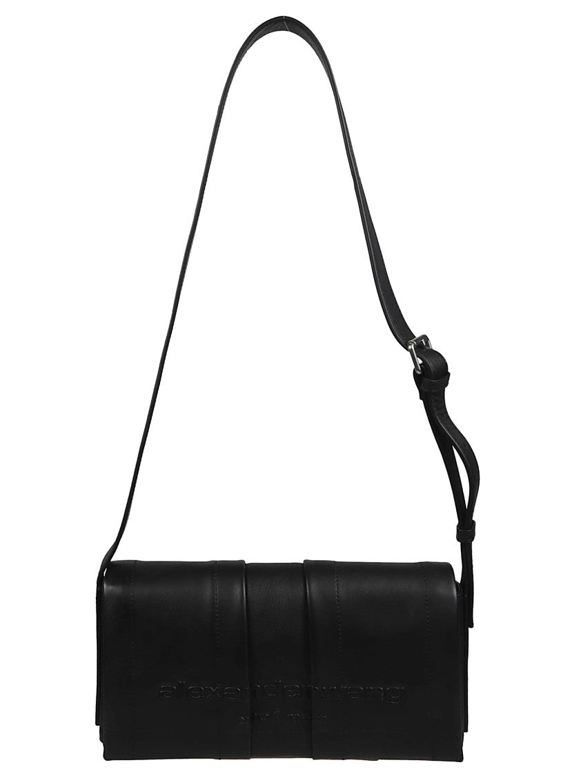 Alexander Wang Pack Medium Flap Cow Leather Crossbody Bag