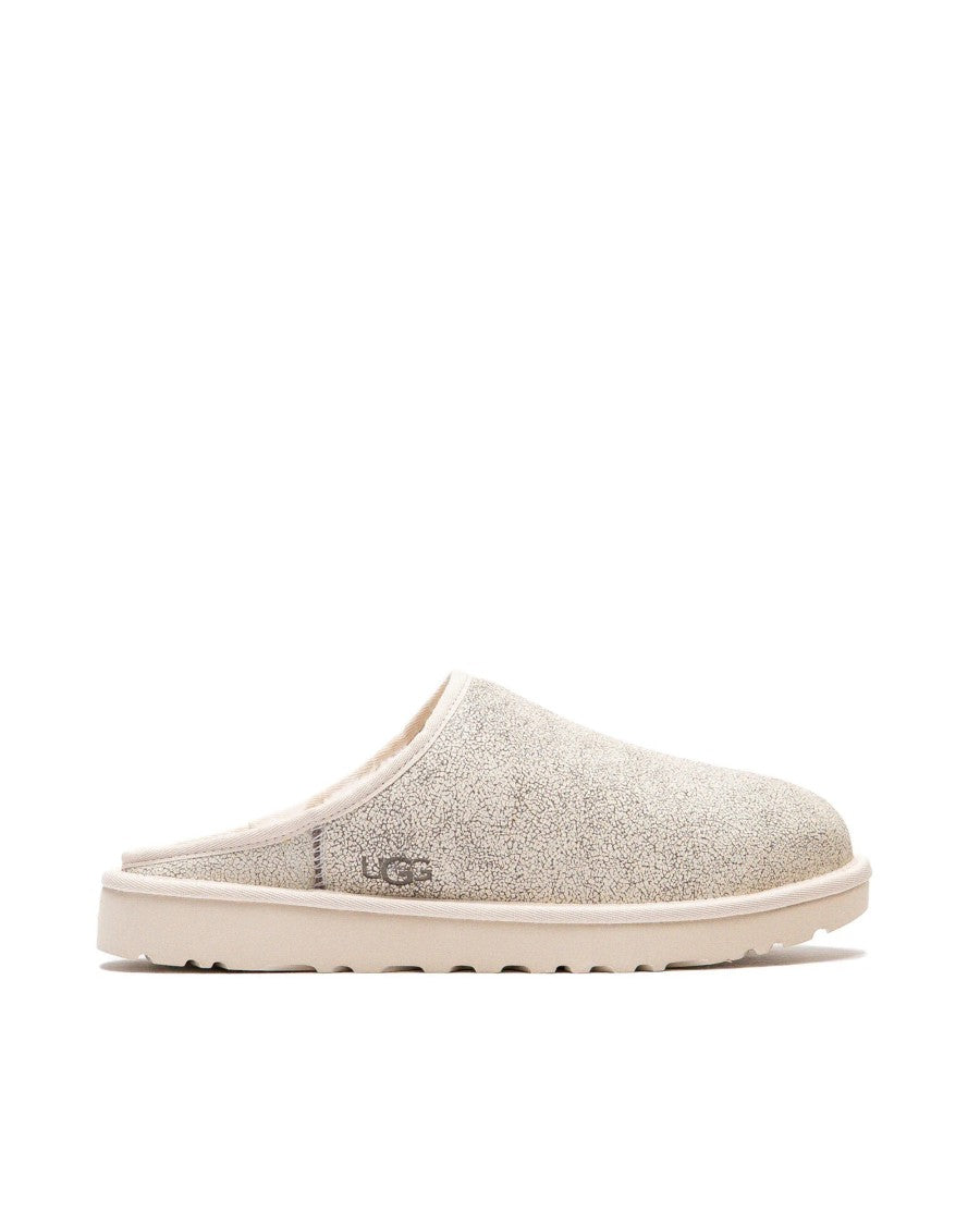 Ugg Slip-On Shoes With Crackle Effect In Soft Jasmine Tone