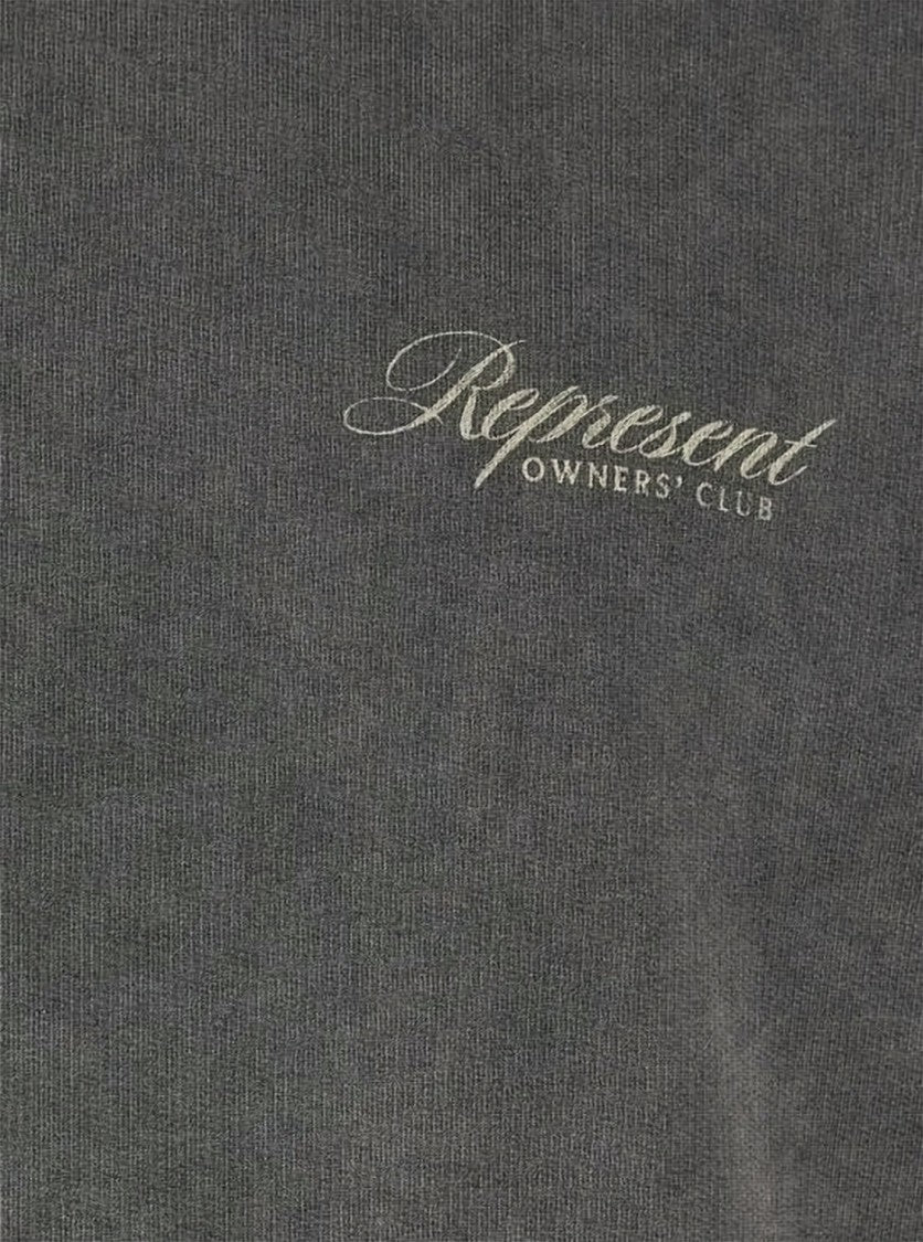 Represent Relaxed Fit Charcoal Grey Hoodie