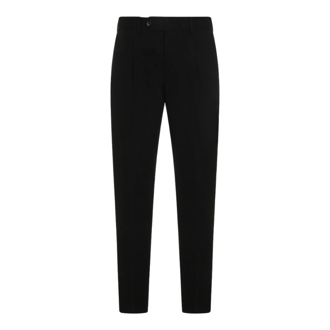 Pt Torino Tailored Slim Fit Trousers With Button Closure And Welt Pockets