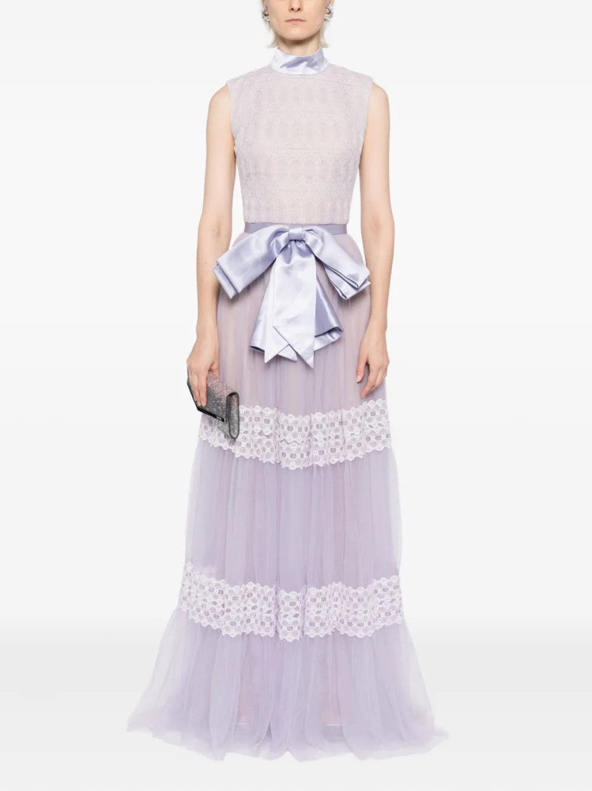 Saiid Kobeisy Lace Long Dress