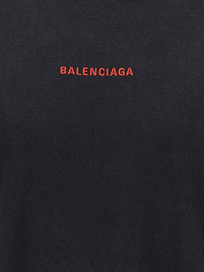 Balenciaga Logo Embroidery T-Shirt