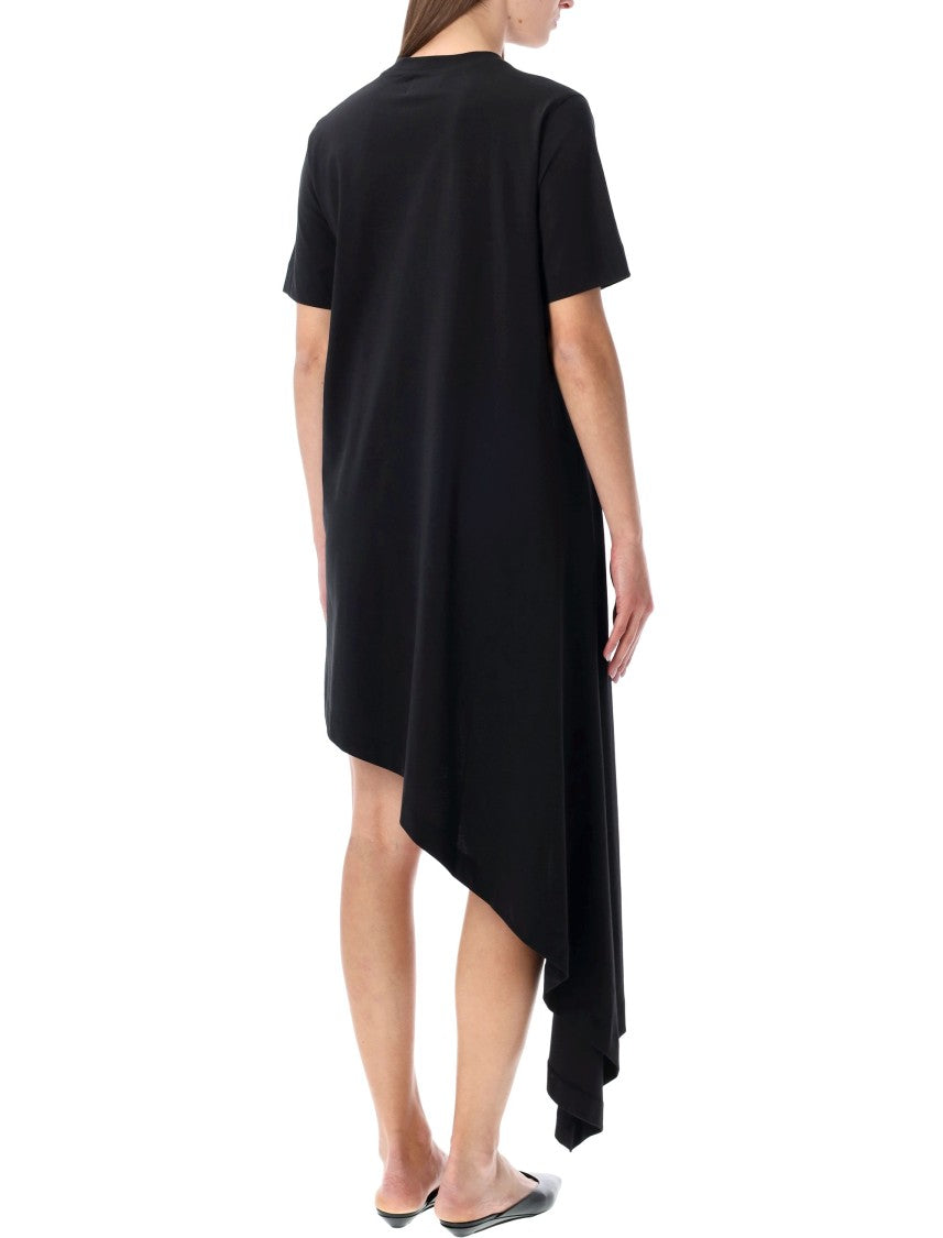 Loulou Studio Igari Asymmetric T-Shirt Dress