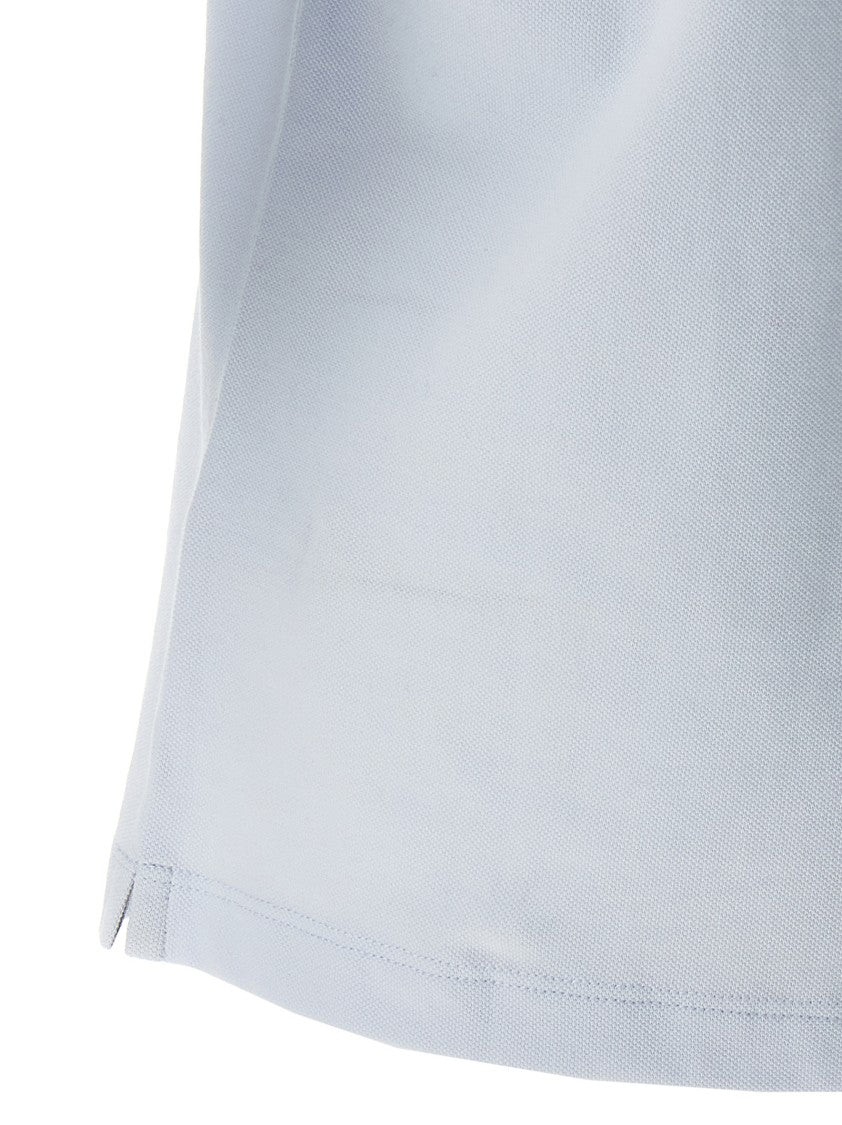 Brunello Cucinelli Logo Piqué Polo Shirt