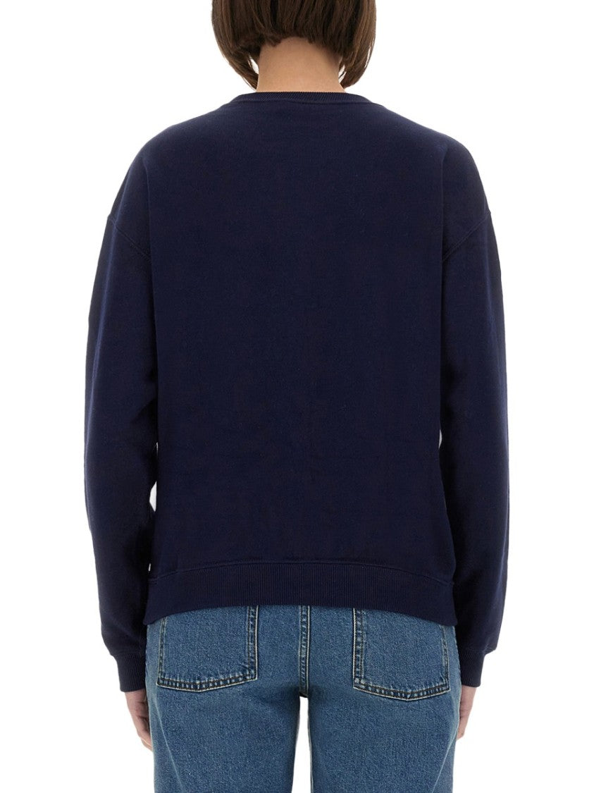Polo Ralph Lauren Crew Neck Sweatshirt With Subtle Logo Detail