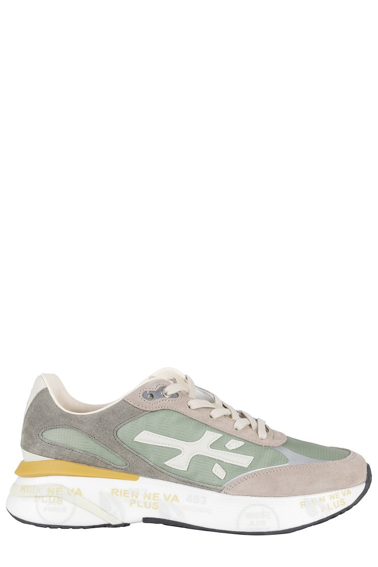 Premiata Moreun Sneakers - Green/Beige
