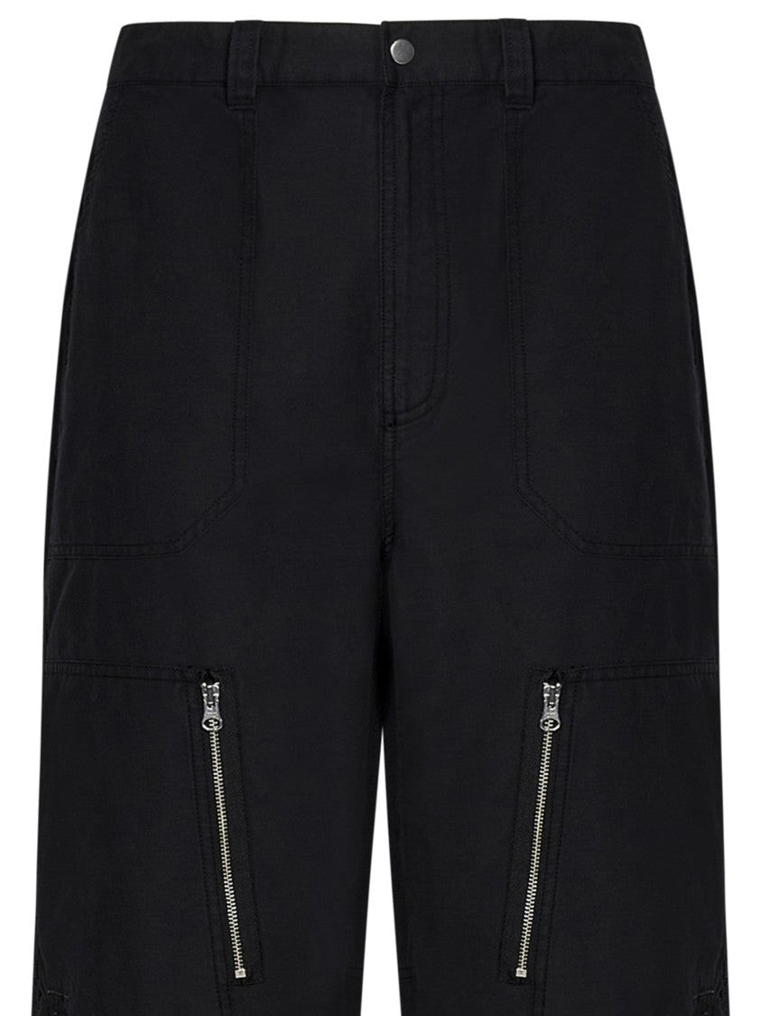 Stussy Relaxed-Fit Trousers With Military-Inspired Zip Details
