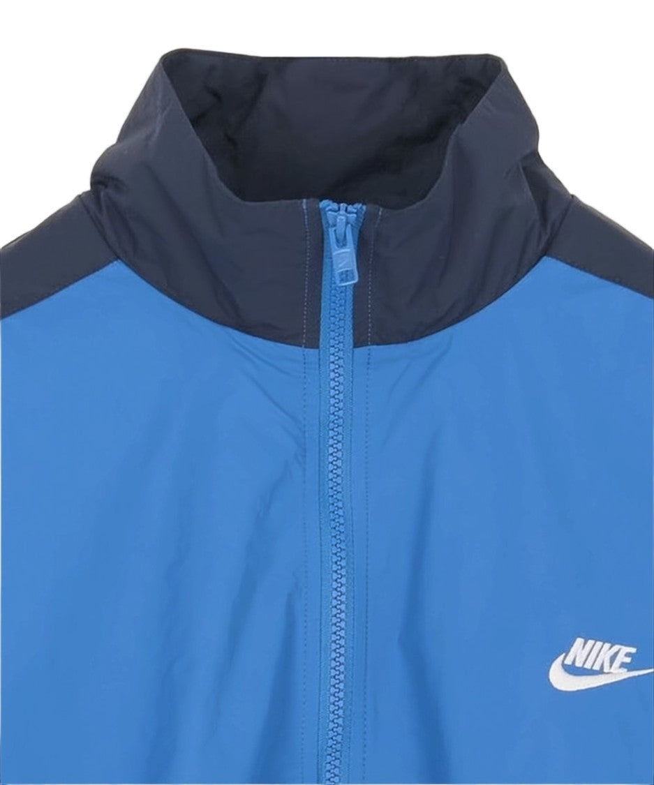 Nike Color-Block Casual Jacket With Stand Collar