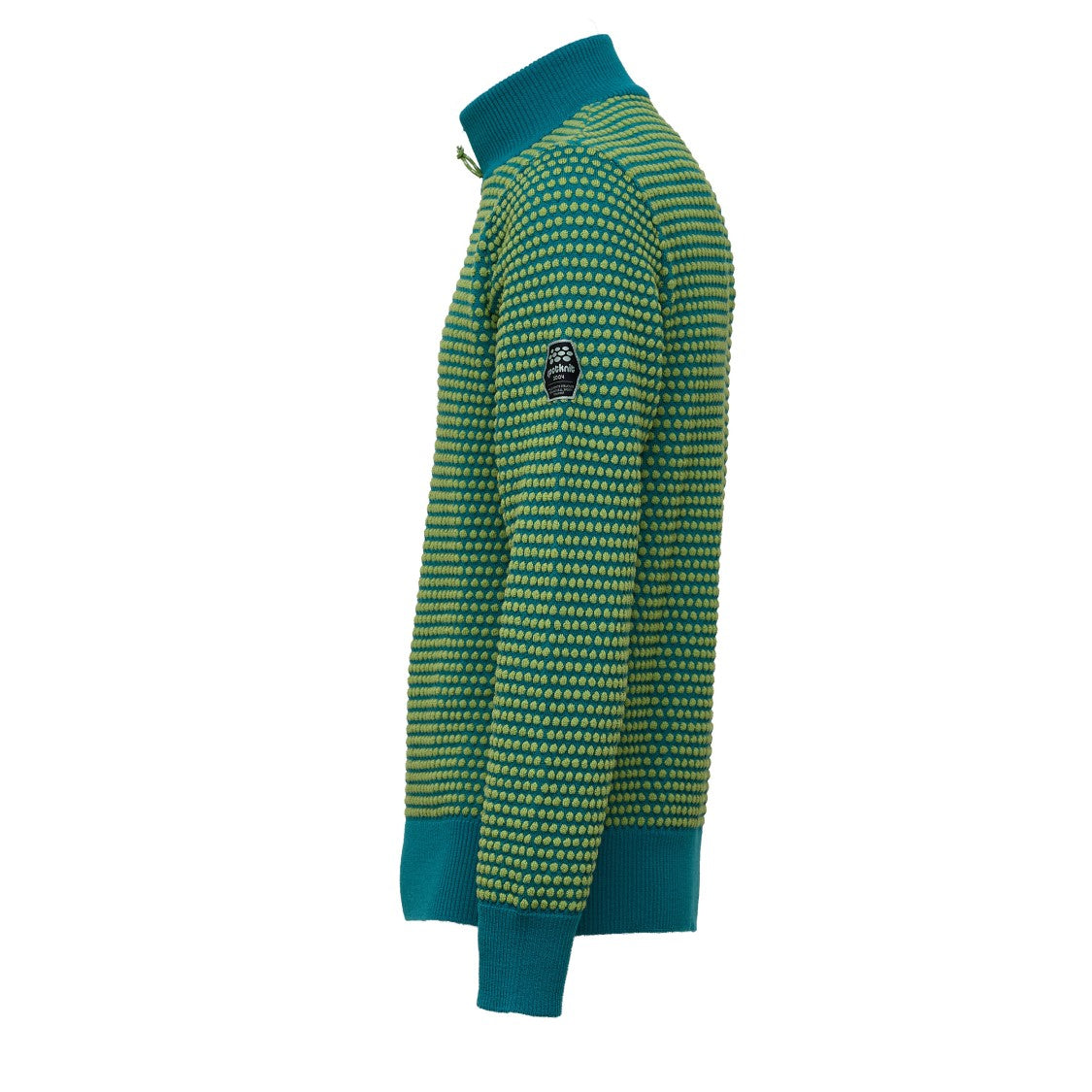 Grp Honeycomb Textured Knit Half-Zip Sweater