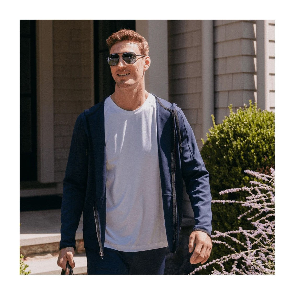 Revo Satin Gold Logan Metal Pilot Sunglasses