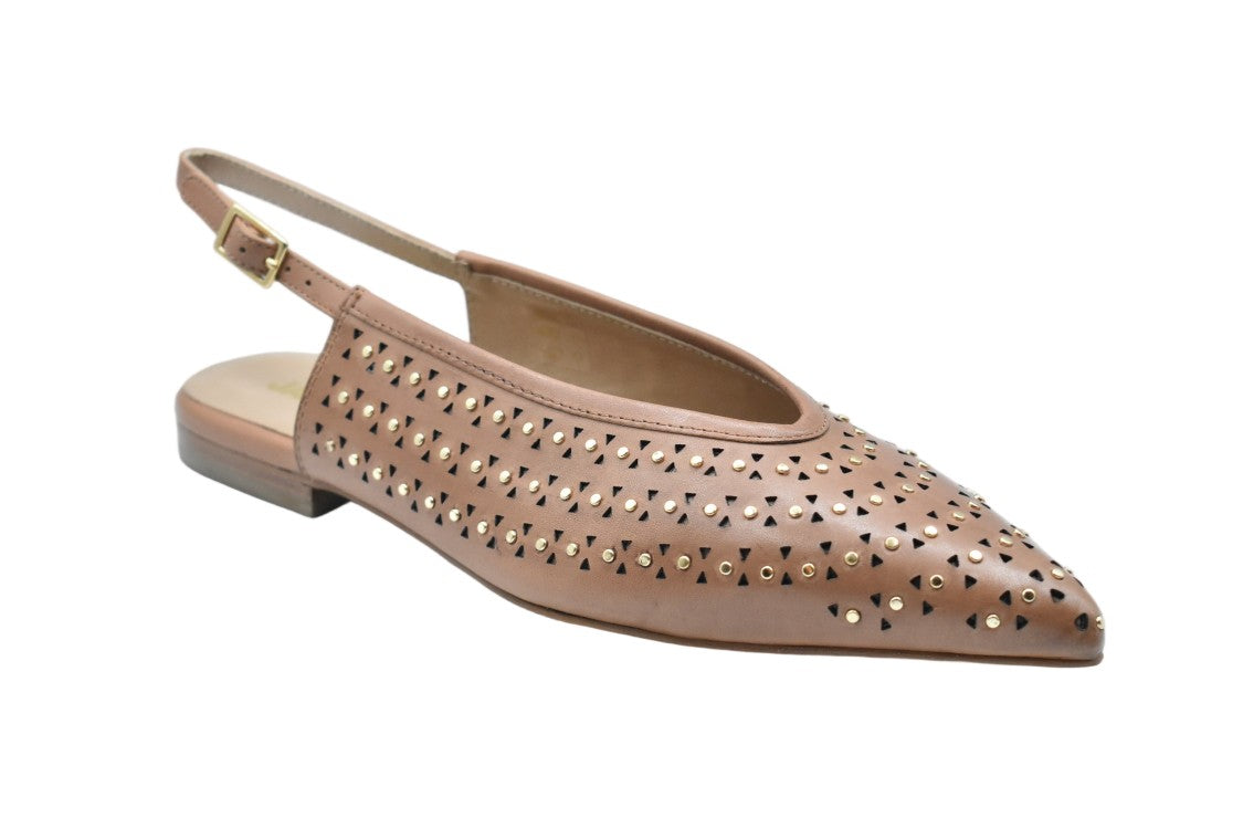 Janet & Janet Brown Laced Comfort Versatile Low Shoes