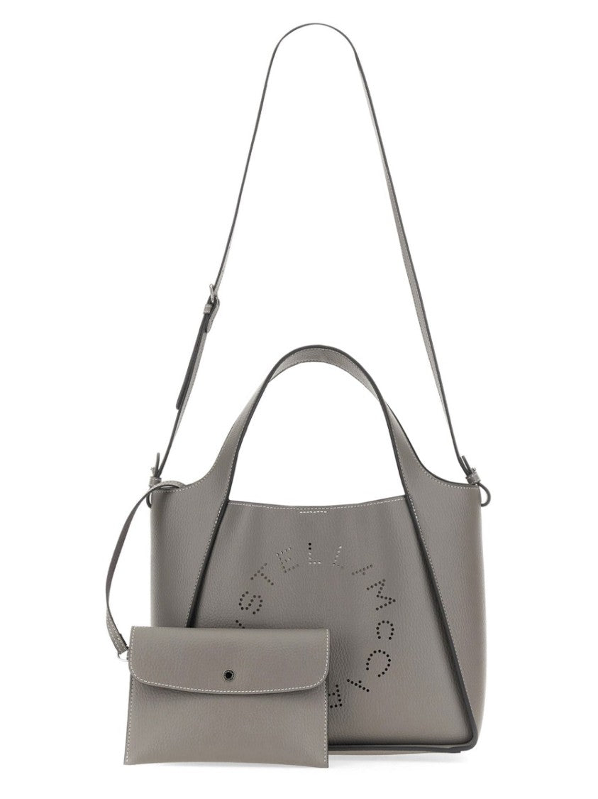 Stella Mccartney Shoulder Bag With Perforated Logo