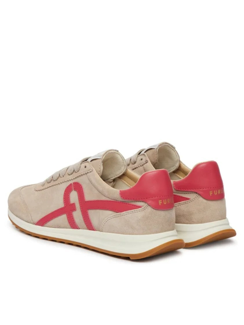 Furla Retro Retro Linen Flax Minimalist Sneakers