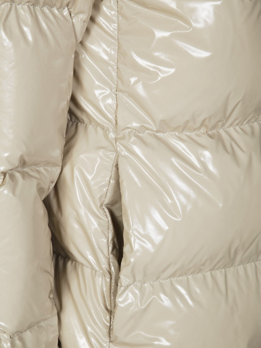 Herno Glossy Padded Cropped Jacket